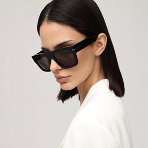 NEW!!! TOM FORD Fausto Sunglasses TF711 01A Authentic